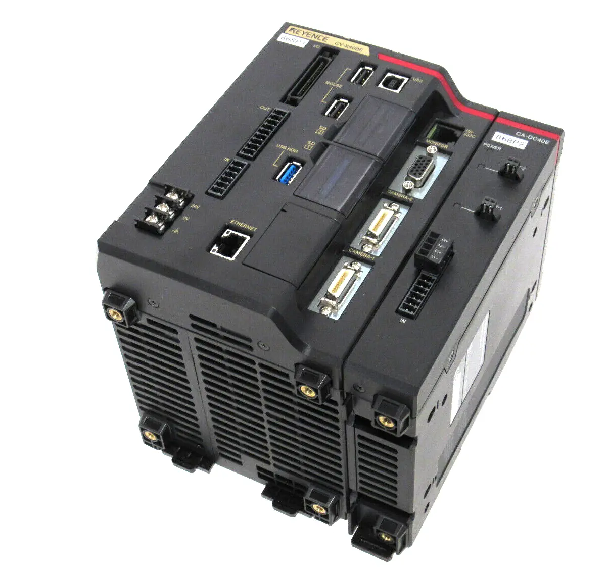 USED KEYENCE CV-X400F CONTROLLER CA-DC40E CVX400F