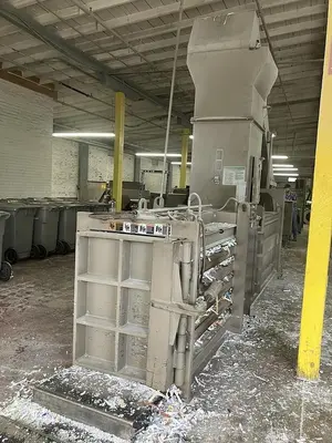Allegheny Paper Shredder / Baler / Conveyors / Tipper
