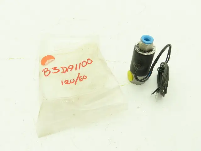 Honeywell Skinner B3DA1100 Solenoid Valve 2-Way NC 120V 100 PSI 1/8" NPT