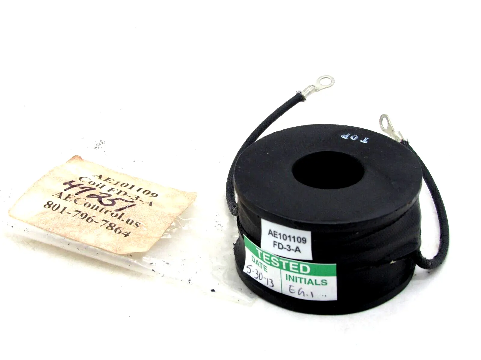 NEW AE CONTROLS FD-3-A COIL AE101109 FD3A
