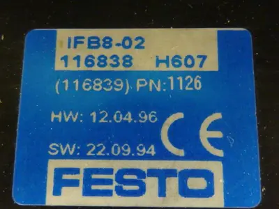 USED FESTO IFB8-02
