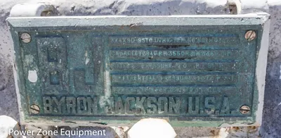 USED BYRON JACKSON 3X4X9D DVMX