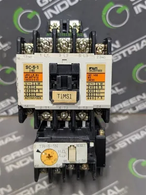 Fuji Electric SC-5-1 4NC0H0#20 Magnetic AC Contactor Assembly TR-5-1N Used