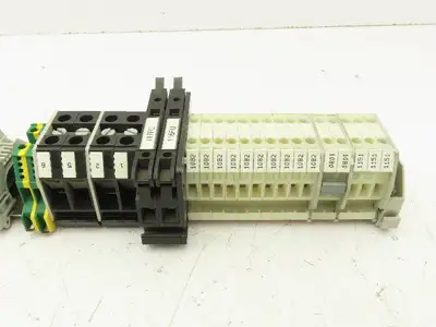 Allen Bradley Sprecher+Schuh Terminal Block Fuse DIN Rail Lot of 120