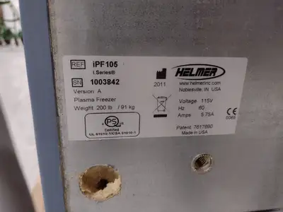 Used Helmer 5 cu ft -15c to -30c 115/230V VER A Lab Freezers Michigan US | Maverick Industrial Sales #1398141