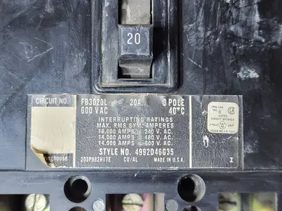 USED WESTINGHOUSE FB3020L