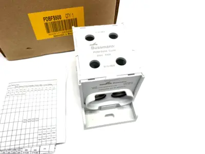 USED COOPER BUSSMANN POWER DISTRIBUTION BLOCK 620A 600V