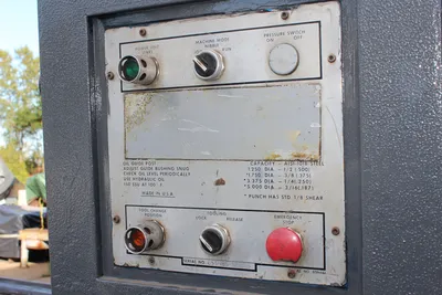W.A. Whitney Hydraulic Punch - 1.25" Dia. x 1/2"