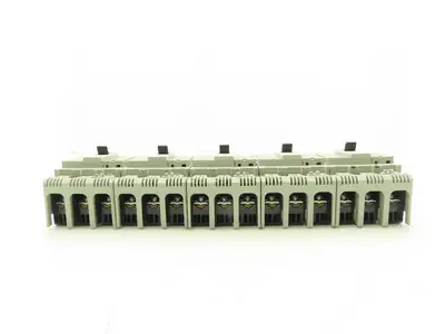 Fuji BW50RAGU3P015 3-Pole Auto Circuit Breaker 15A 500V 3Ph Molded Case Lot of 5