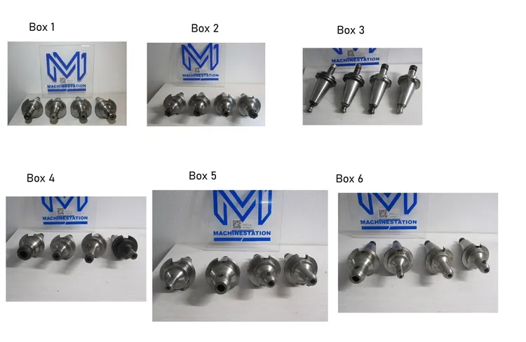Used SYIC CAT50 Tool Holders | MachineStation #947243