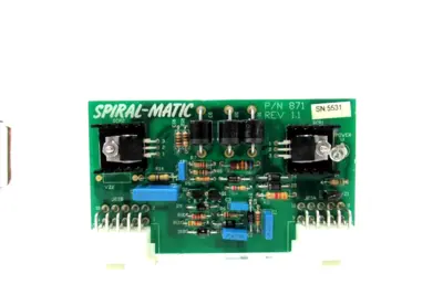 REPAIRED SPIRAL-MATIC 871-1 MOTOR CONTROLLER BOARD 8711