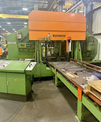 PEDDINGHAUS MEBA 1000-1000A HEAVY DUTY AUTOMATIC HORIZONTAL BAND SAW