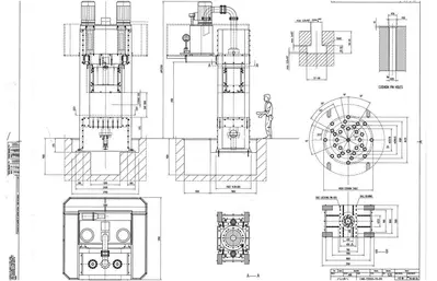 1200 Ton AP & T Blanking, Embossing & Cutoff Line