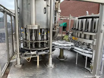3. High-Capacity Elmar 36-Head Filler & 16-Head Zalkin Capper for PET Bottles – For Sale