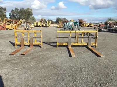 Used 2024 DEERE AT489679 Pallet Forks California US | Western Trencher & Equipment, Inc. #1497769