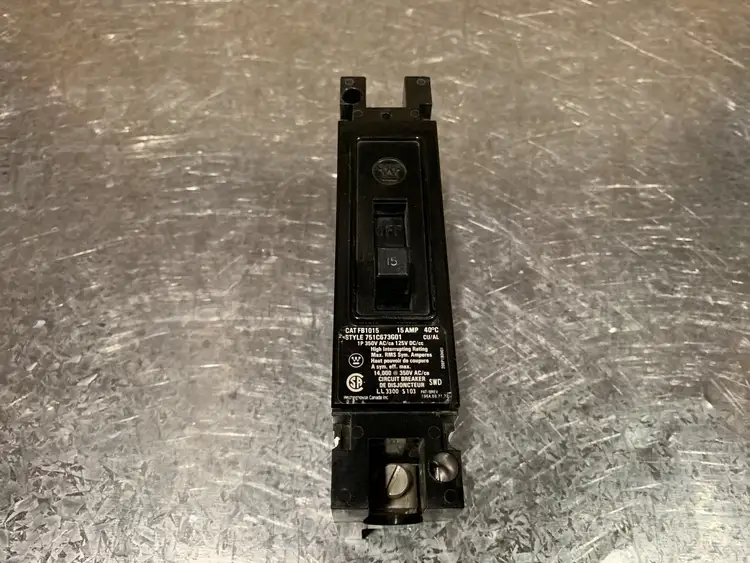 Used WESTINGHOUSE FB1015 Switchgears British Columbia CA | Lenmark #244311