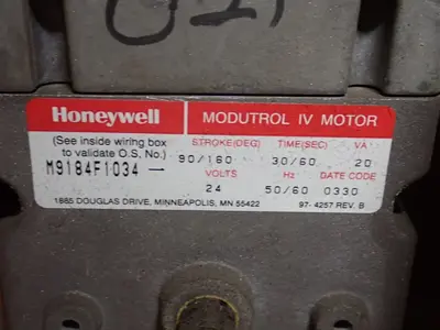 USED HONEYWELL M9184F1034