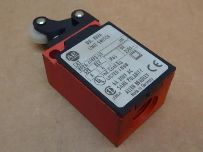 Used ALLEN BRADLEY 802A-A14P3-S9 SER A Relays & Switches Michigan US | Ideal Machinery #600740