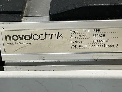 USED NOVOTECHNIK TLH600