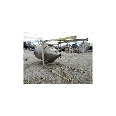 Used Aluminum Cone Bottom Hopper - 150 cu/ft
