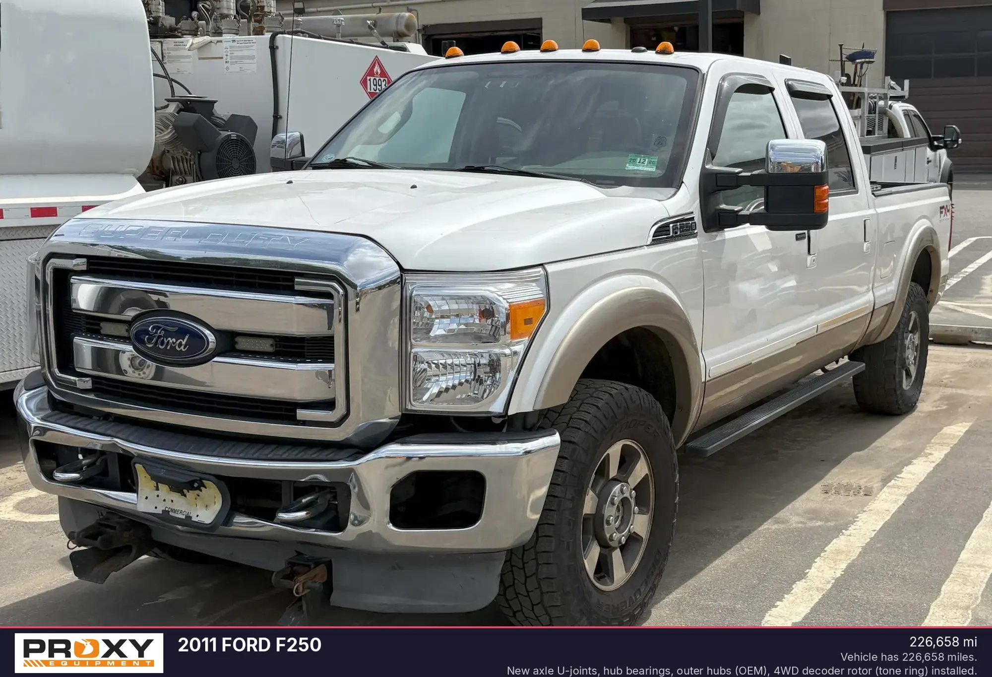 Used 2011 FORD F250 Pickup Trucks New Jersey US | Proxy Equipment #1378175