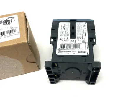 USED SIEMENS SIRIUS CONTACTOR 12A, 400V, 5.5KW, 1NO