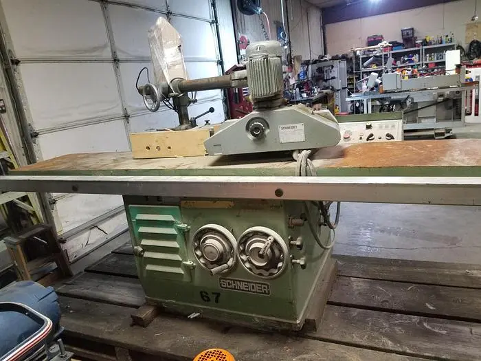Used SCHNEIDER SK 1/2 Woodworking Shapers | John G Weber Co Inc #344754