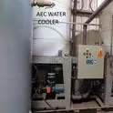 USED SECO WARWICK VACUUM FURNACE 42131 VERTICAL ELEVATOR VACUUM FURNACE