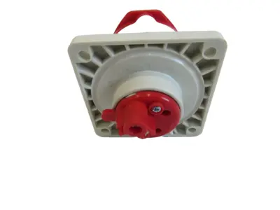NEW DANIEL WOODHEAD 420R7 PIN&SLEEVE PANEL MOUNT RECEPTACLE 20A 3POLE