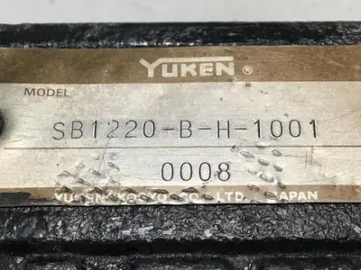 USED YUKEN SB1220-B-H-1001