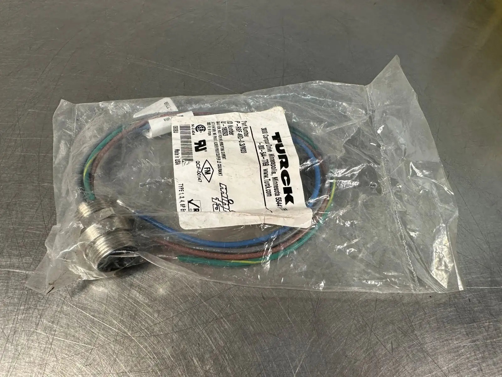 Turck P-RSF-40D-0.3/M20 / P-RSF-40D0.3M20 NEW (2.3.1)