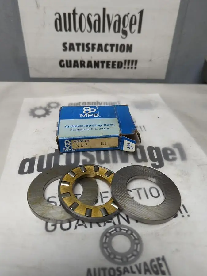New | in-Stock ANDREWS RTL15 Bearings | Surplus Asset Holdings #1198084