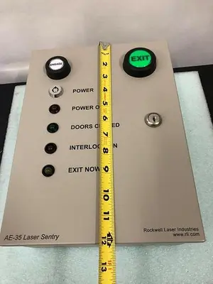 ROCKWELL LASER INDUSTRIES AE-35 LASER SENTRY ACCESS MONITORING DEVICE