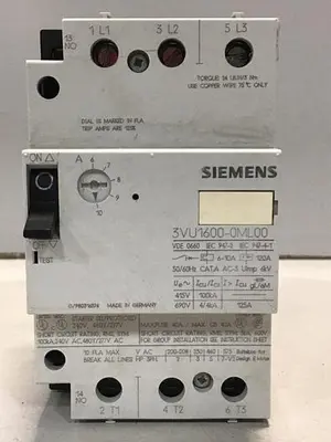 USED SIEMENS 3VU1600-0ML00
