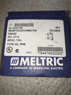 NEW Meltric 63-14043-352