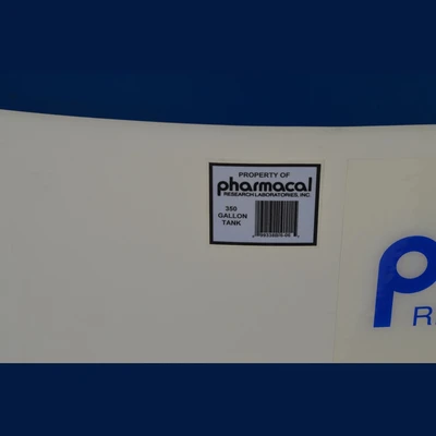 Pharmacal Research Industries 350 Gallon Tank