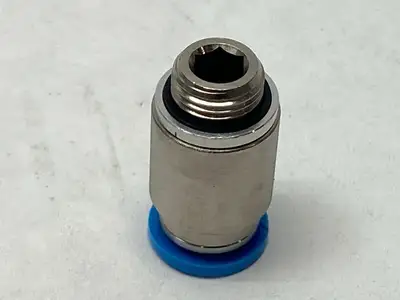 QS-G1/8-8-I, 186109 | Festo QS-G1/8-8-I Push-In Fitting Male Thread 8mm OD Tube 186109 LOT OF 10 - New Other