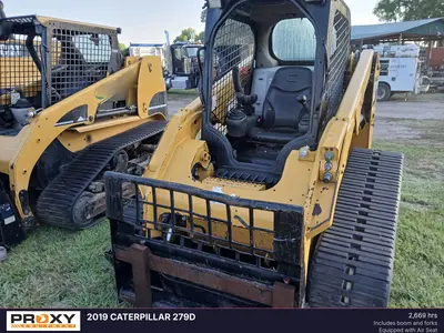 Used 2019 CATERPILLAR 279D Compact Track Loaders Florida US | Proxy Equipment #1377927