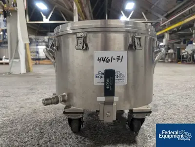 USED Ross 4 Gal Ross Mixing Can, S/S,