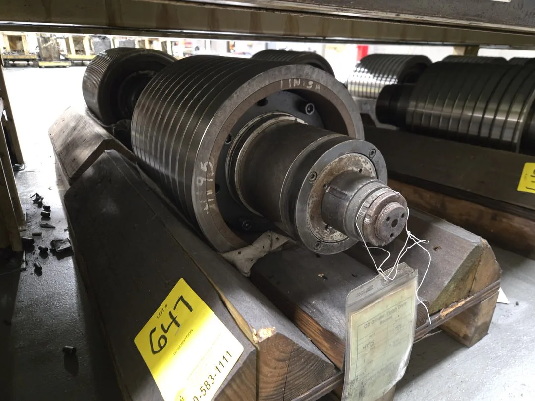 (1) OD Grind Drum Spindle