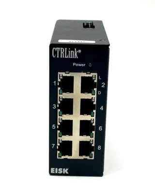 Used CONTEMPORARY CONTROLS SKORPION ETHERNET SWITCH CTRLINK 8-PORT Network Switches Michigan US | Maverick Industrial Sales #1092057