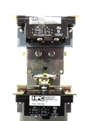 NEW HOMEWOOD PRODUCTS CORP. 1502492 TIMING RELAY