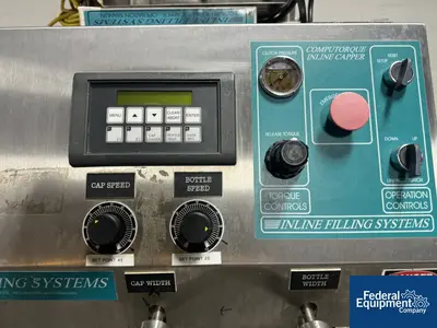 USED Inline Filling Systems Inline Filling Systems Capper, Model Computorque Inline Capper