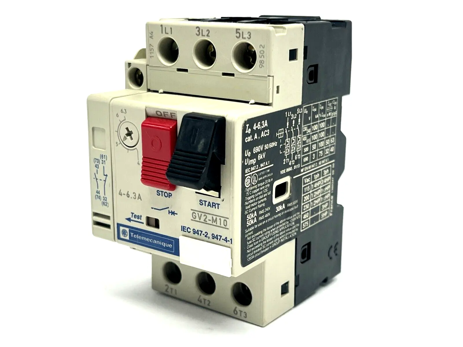 Used Telemecanique GV2-M10 Circuit Breakers Michigan US | Maverick Industrial Sales #1494900