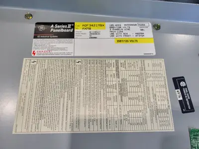 Used GENERAL ELECTRIC AQF3421MBX Switchgears British Columbia CA | Lenmark #835317