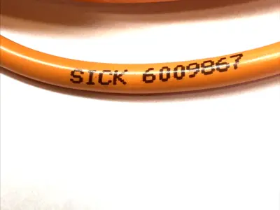 New | in-Stock SICK Sensor Cable M12 4-Pin Right-Angle Female to Leads 5M 6009867 Misc Electrical & Power Parts Michigan US | Maverick Industrial Sales #1400699