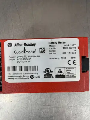 Allen-Bradley 440R-J23102 Safety Relay MSR121RT 24V (9.3.2)
