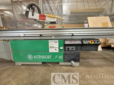 Used 1998 ALTENDORF F45 SLIDING TABLE SAW Woodworking Table Saws North Carolina US | CAROLINA MACHINERY SALES #1278780