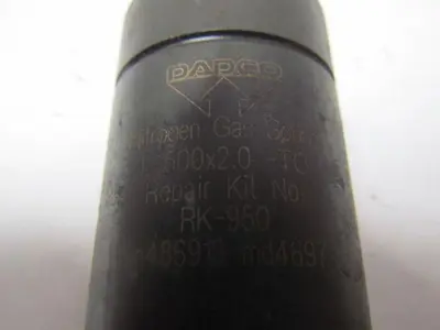 Dadco L-500X2.0-TO Mini Nitrogen gas spring 1/2 ton 2" stroke