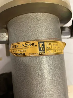 Baier+Koppel Beka Grease Pump FP 2.12 2cm3 Machine Lubricator